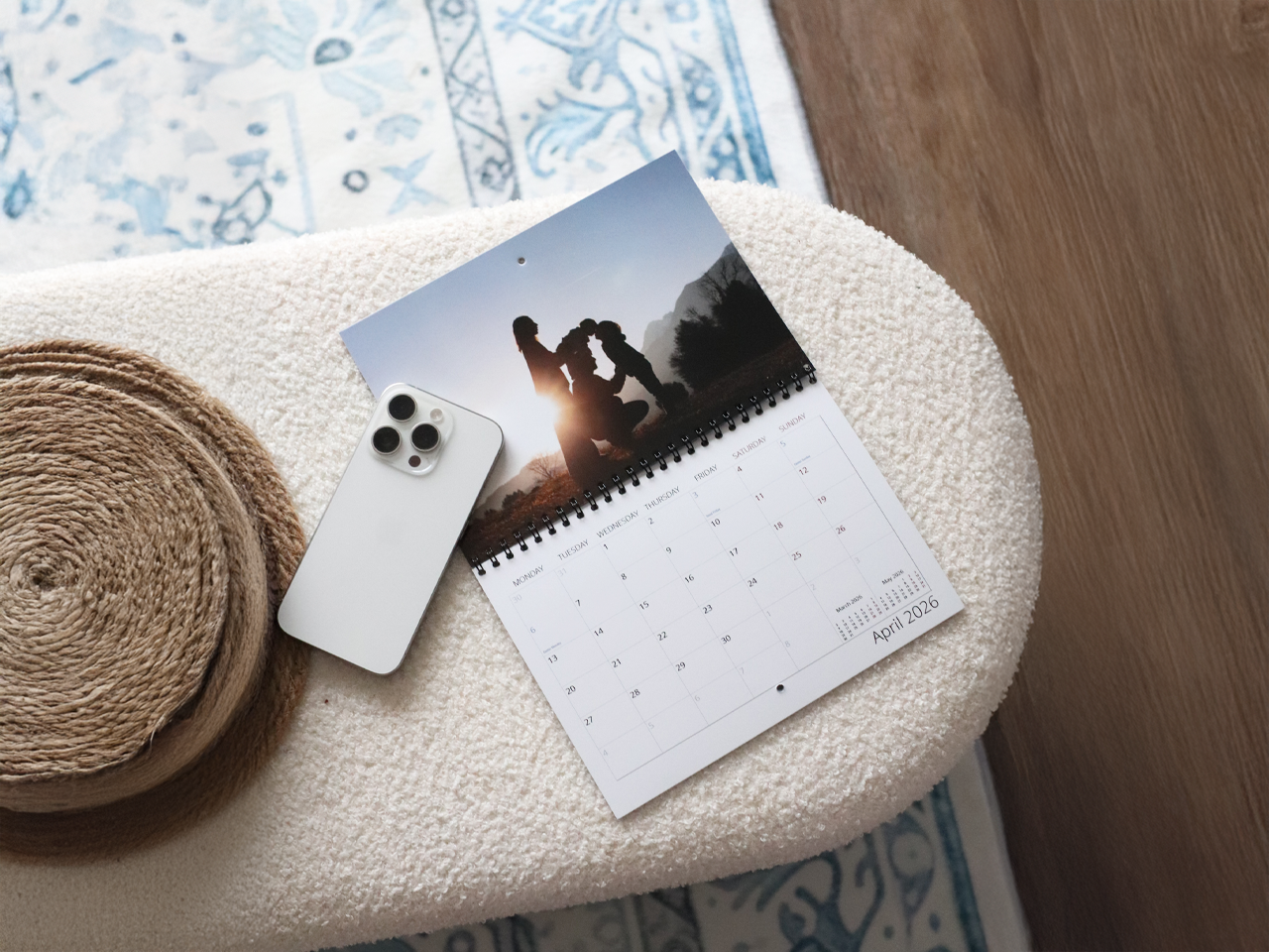 A5 Personalised Landscape Wall Calendar - Image 3