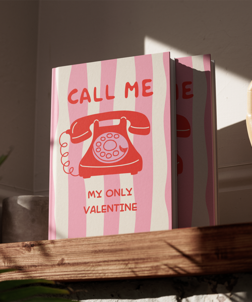 Call Me My Only Valentine Hardcover Coffee Table Photobook
