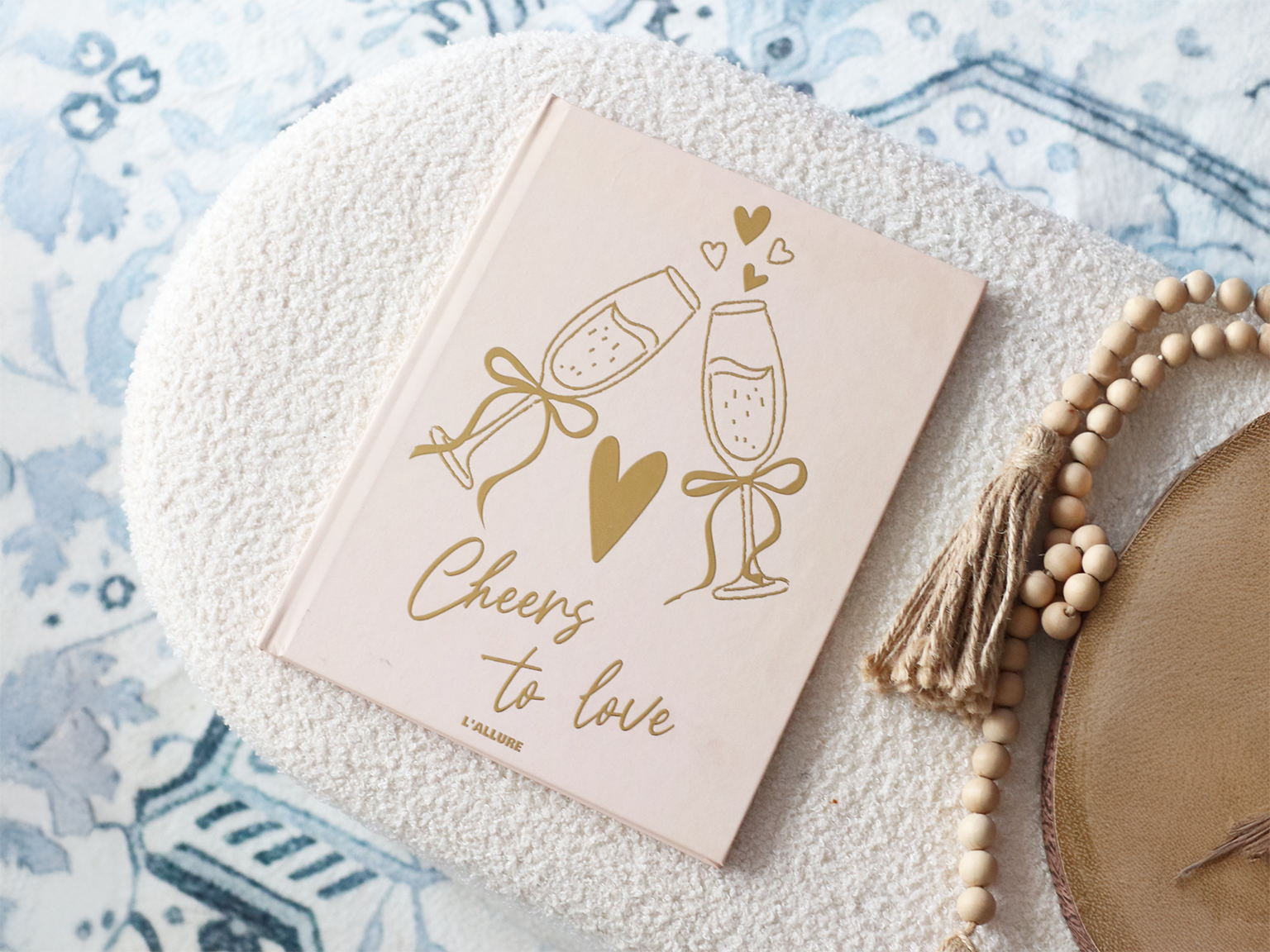 Cheers To Love Foil Hardcover Coffee Table Photobook - Image 3