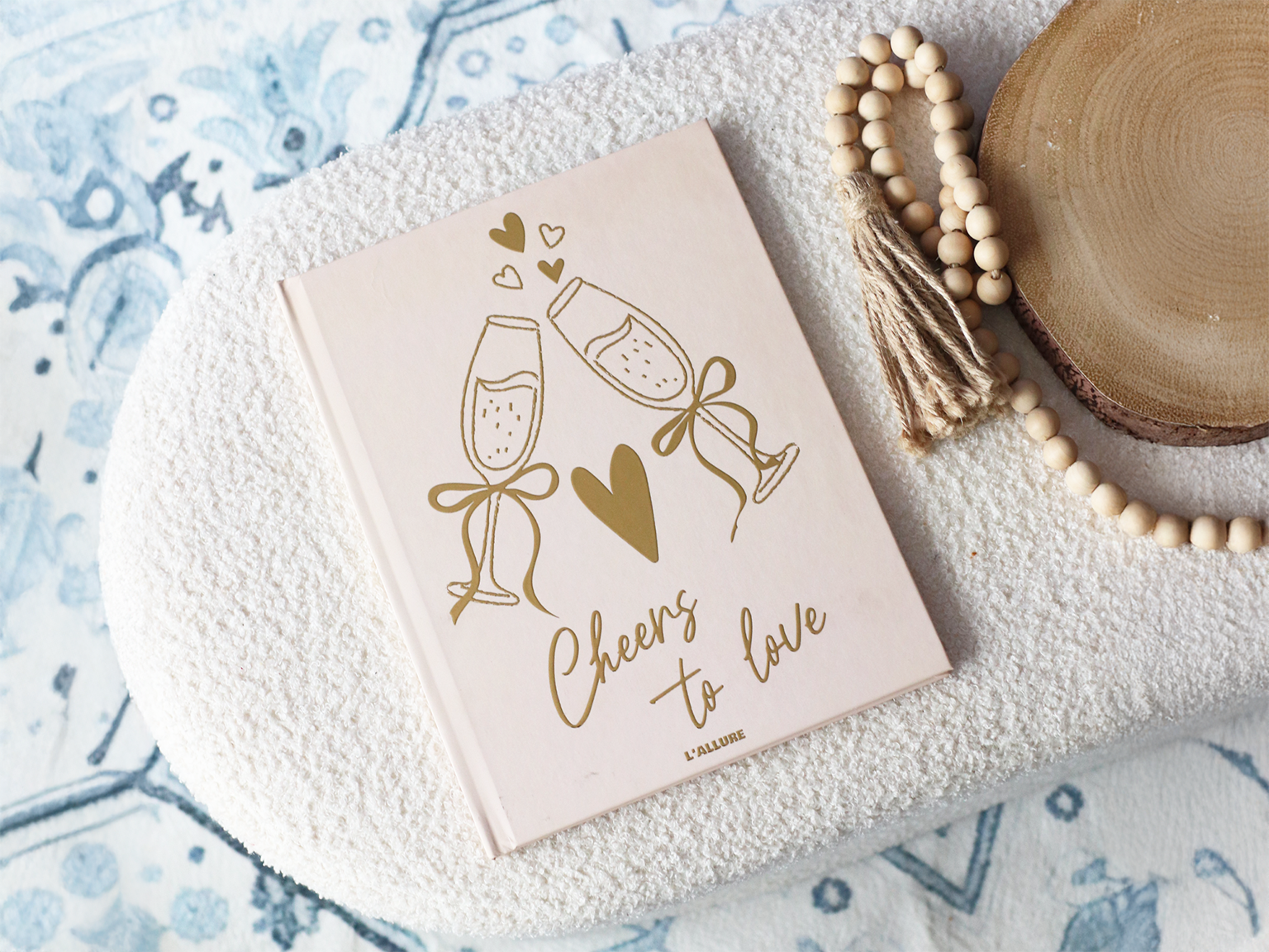 Cheers To Love Foil Hardcover Coffee Table Photobook - Image 2