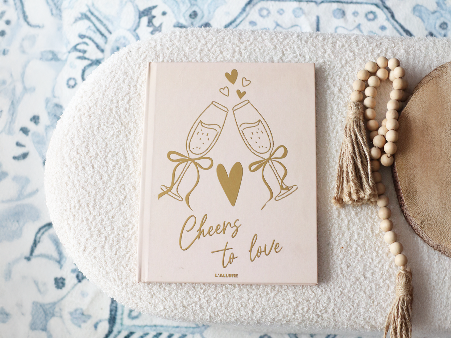 Cheers To Love Foil Hardcover Coffee Table Photobook