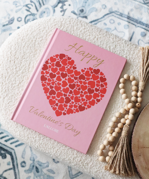 Heart of Hearts Foil Hardcover Coffee Table Photobook