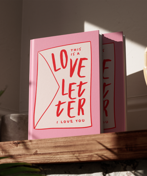 Love Letter Hardcover Coffee Table Book