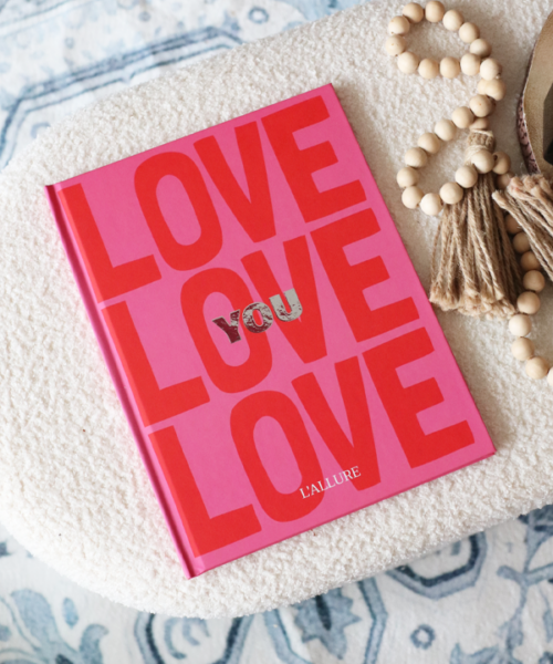 Love You Foil Hardcover Coffee Table PhotoBook