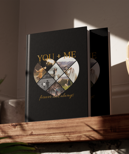 You + Me Foil Hardcover Photobook