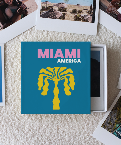 Miami USA Photo Prints Box