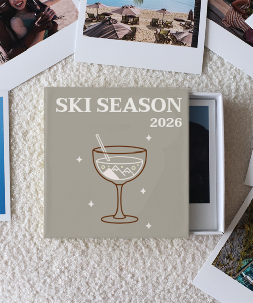 Ski Photo Prints Box