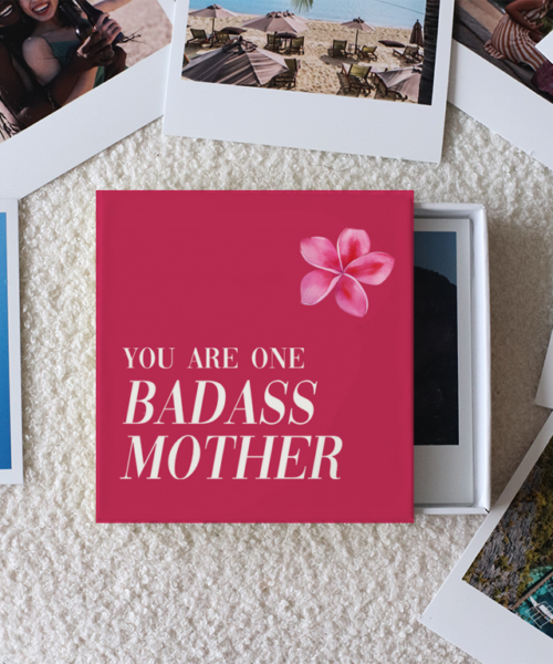 Badass Mother Photo Prints Box