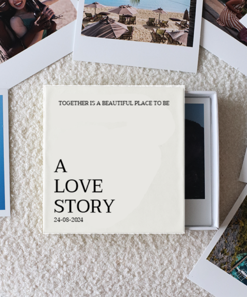 A Love Story Photo Prints Box