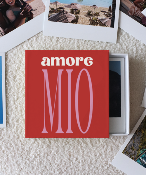 Amore Mio Photo Prints Box