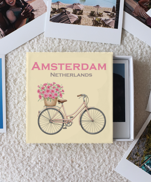 Amsterdam Bike Photo Prints Box