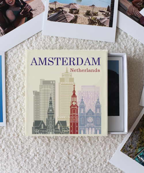 Amsterdam Neutral Photo Prints Box