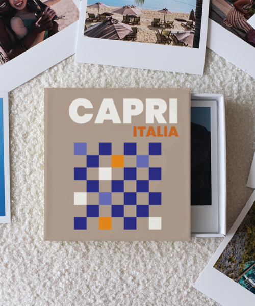Capri Italy Photo Prints Box