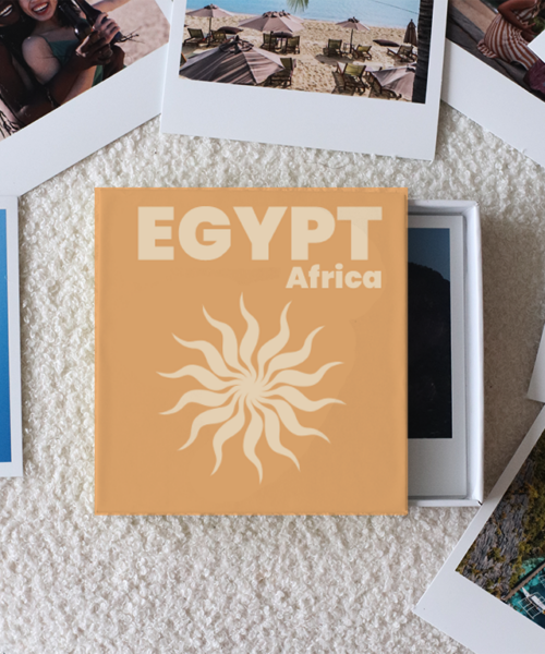 Egypt Africa Photo Prints Box
