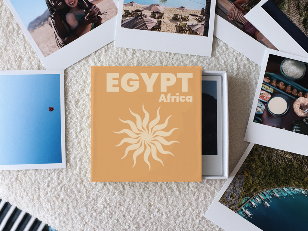 Egypt Africa Photo Prints Box