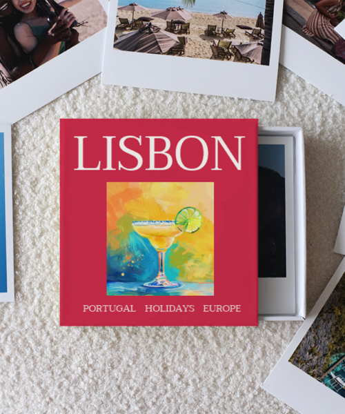 Lisbon Cocktail Photo Prints Box