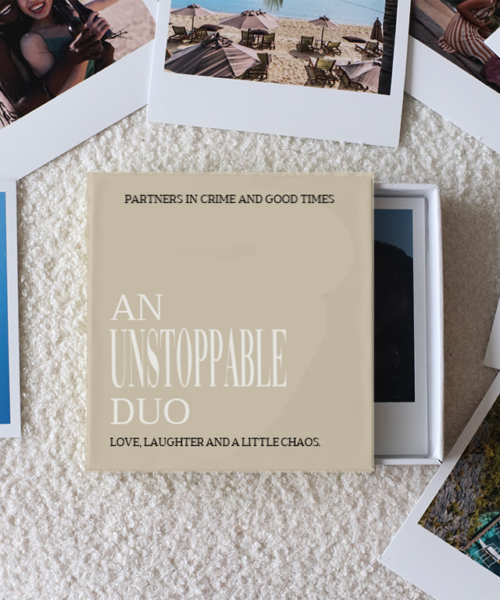 Love Laughter And A Little Chaos Photo Prints Box