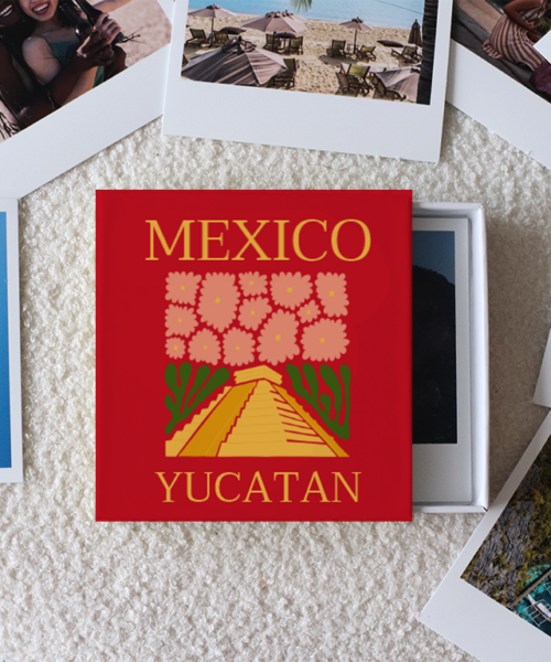 Mexico Yucatan Photo Prints Box