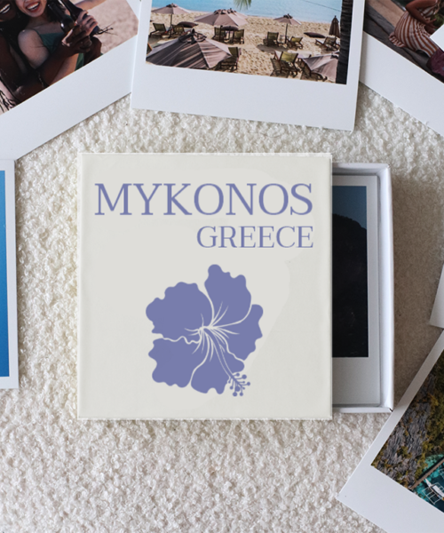 Mykonos Photo Prints Box