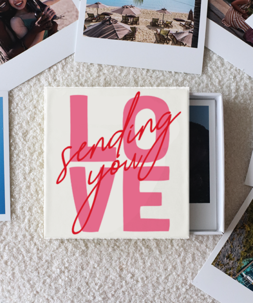 Sending You Love Photo Prints Box