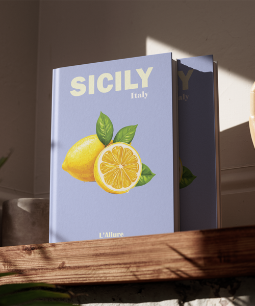 Sicily Lemon Hardcover Photobook