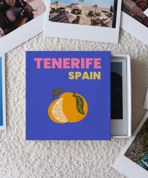 Tenerife Spain Photo Prints Box