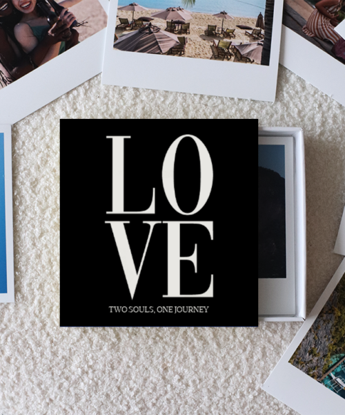 Two Souls One Journey Photo Prints Box
