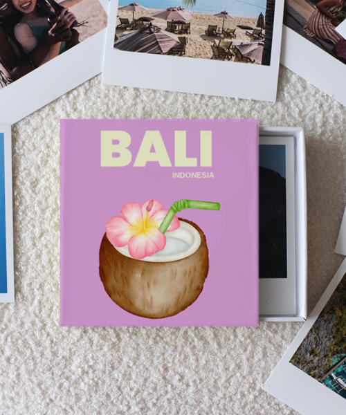 Bali Tropical Photo Prints Box