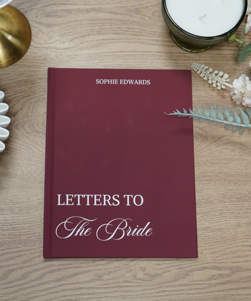 Letters To The Bride Red Photobook