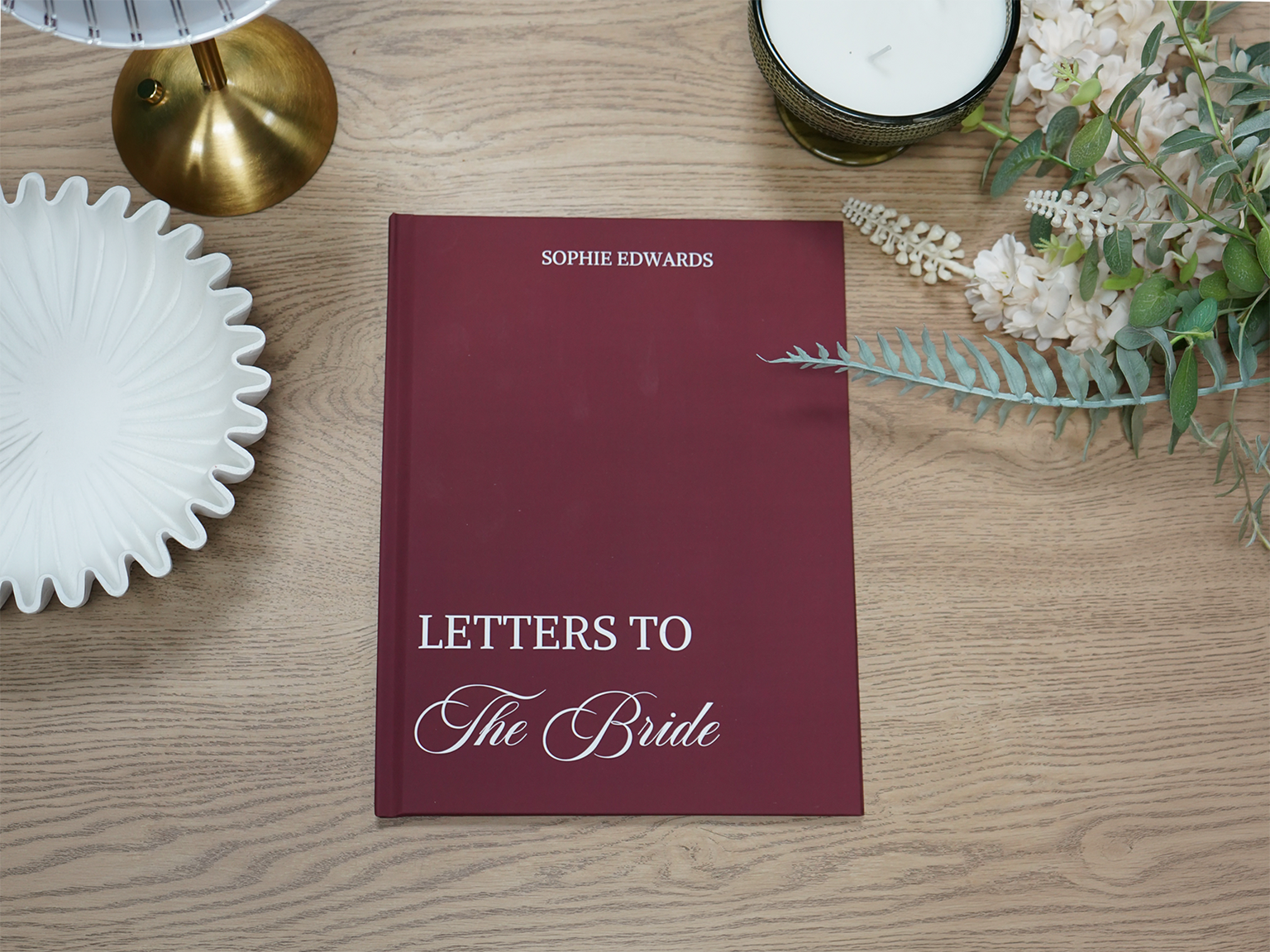 Letters To The Bride Red Photobook