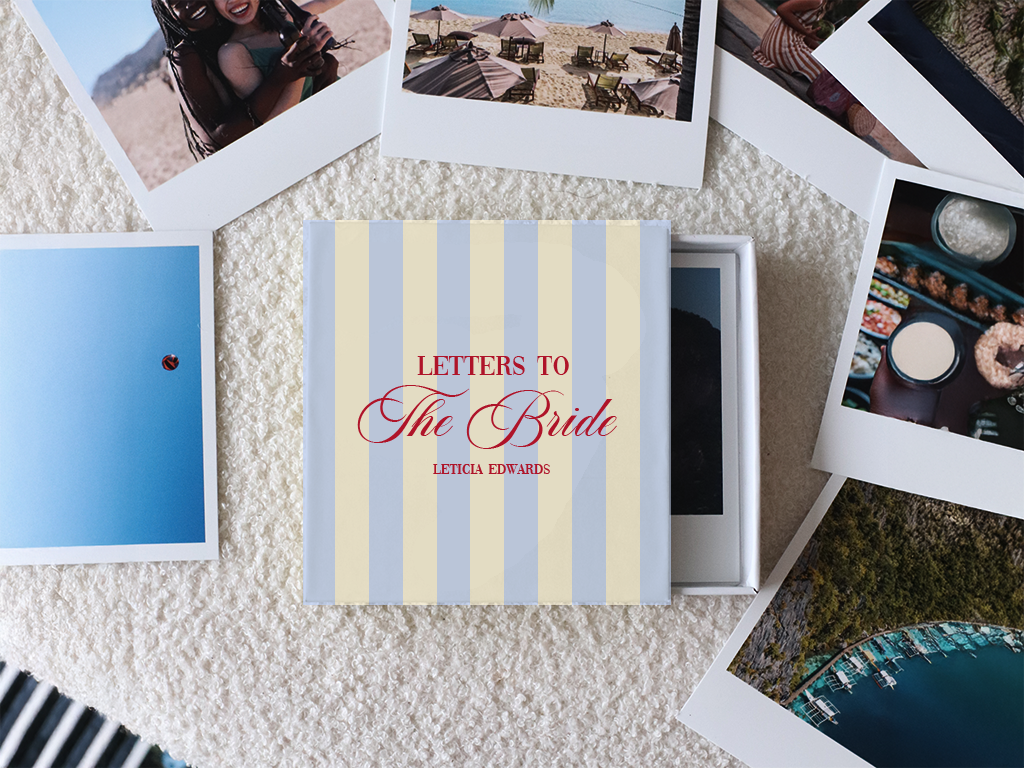 Letters To The Bride Photo Prints Box