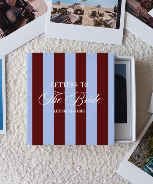 Letters For The Bride Photo Prints Box