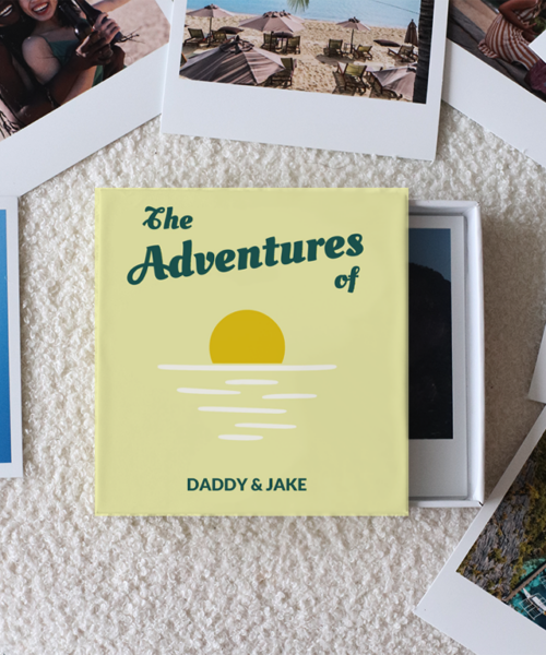 Adventures of Daddy and Me Photo Prints Box