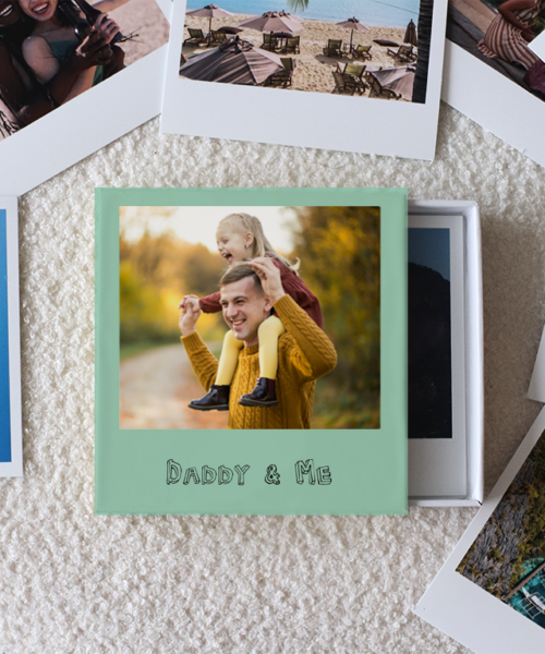 Daddy and Me Photo Prints Box