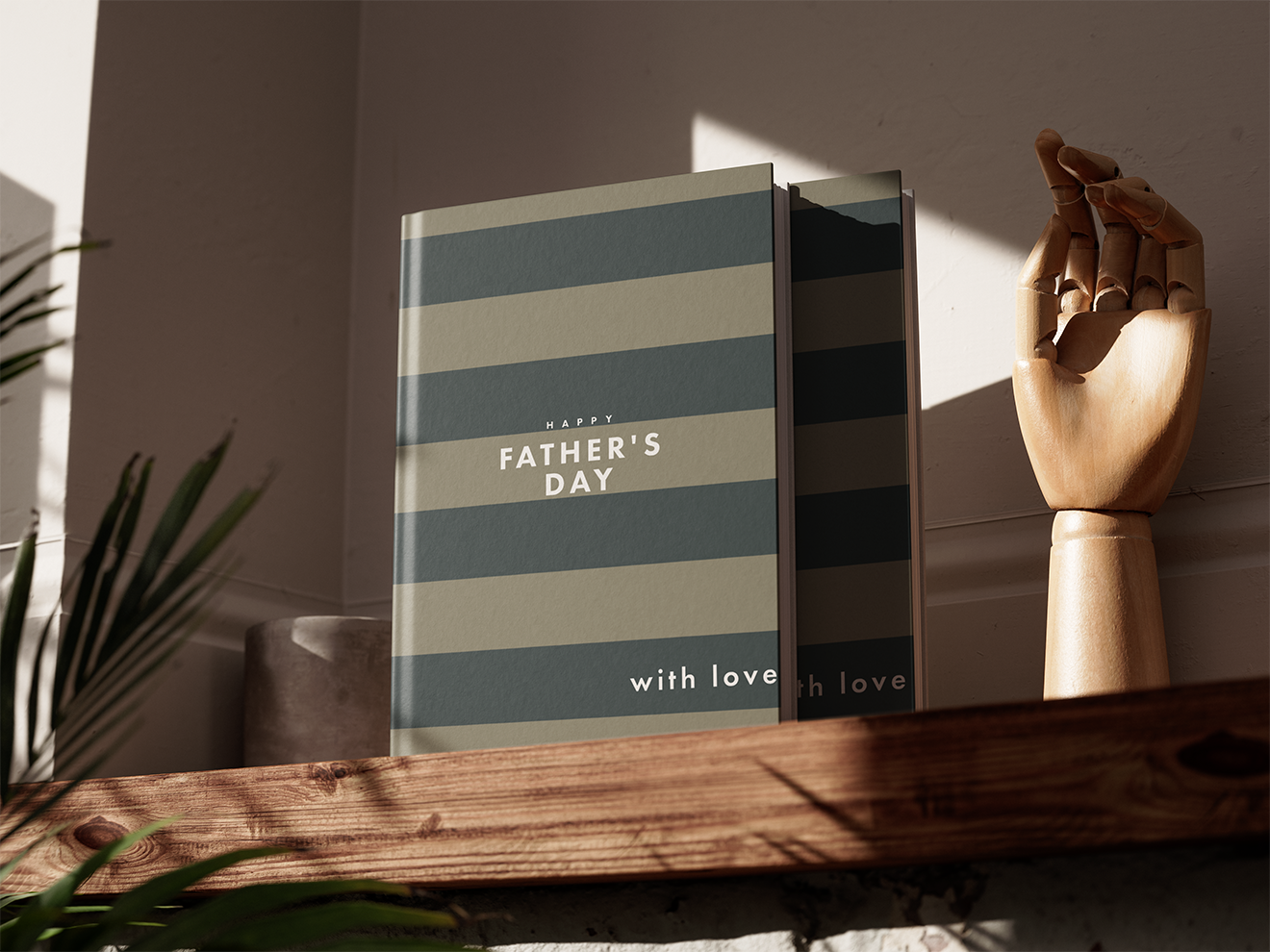 Happy Father's Day Green Hardcover Photobook - Image 2