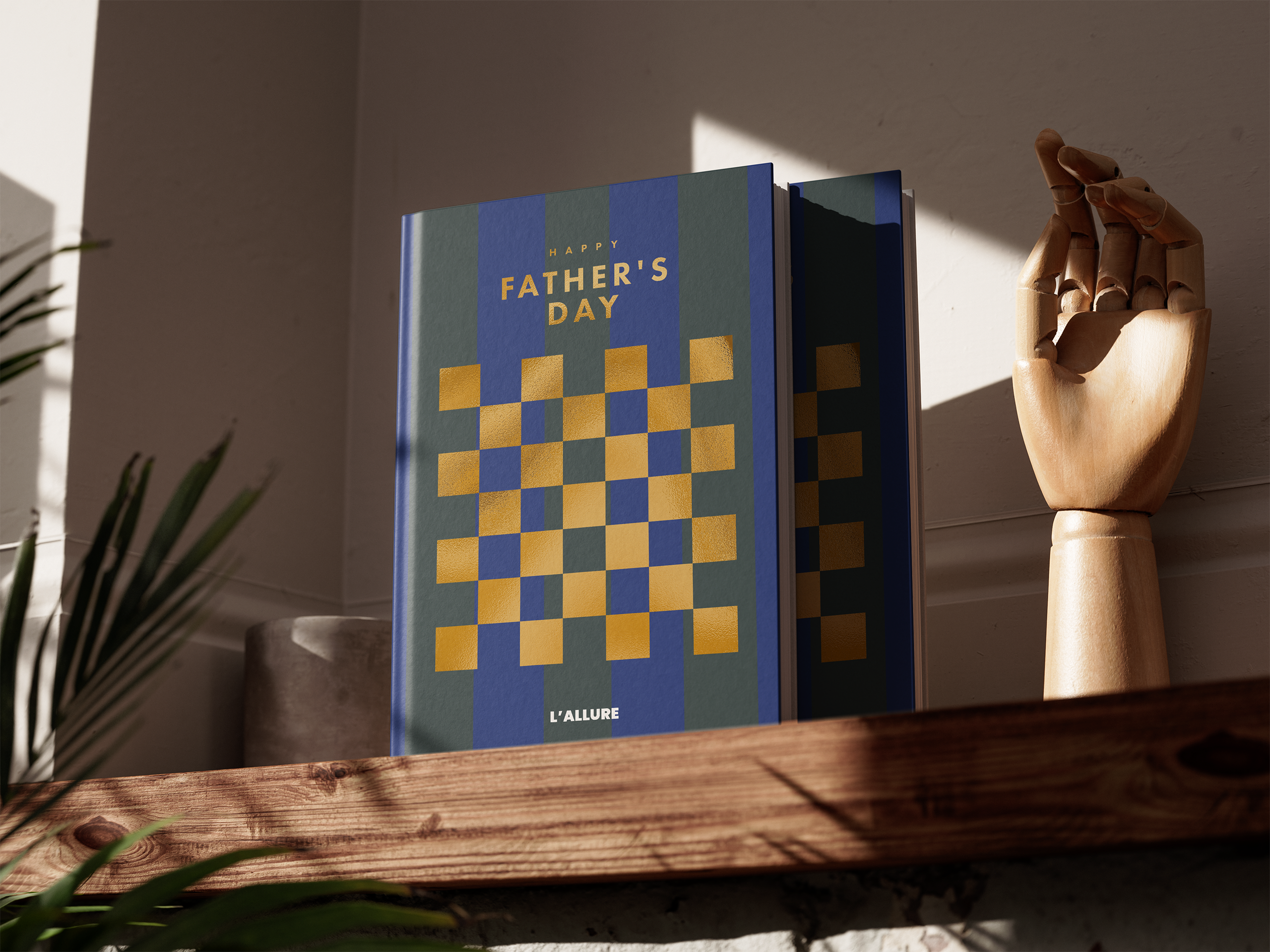 Happy Father's Day Foil Hardcover Photobook
