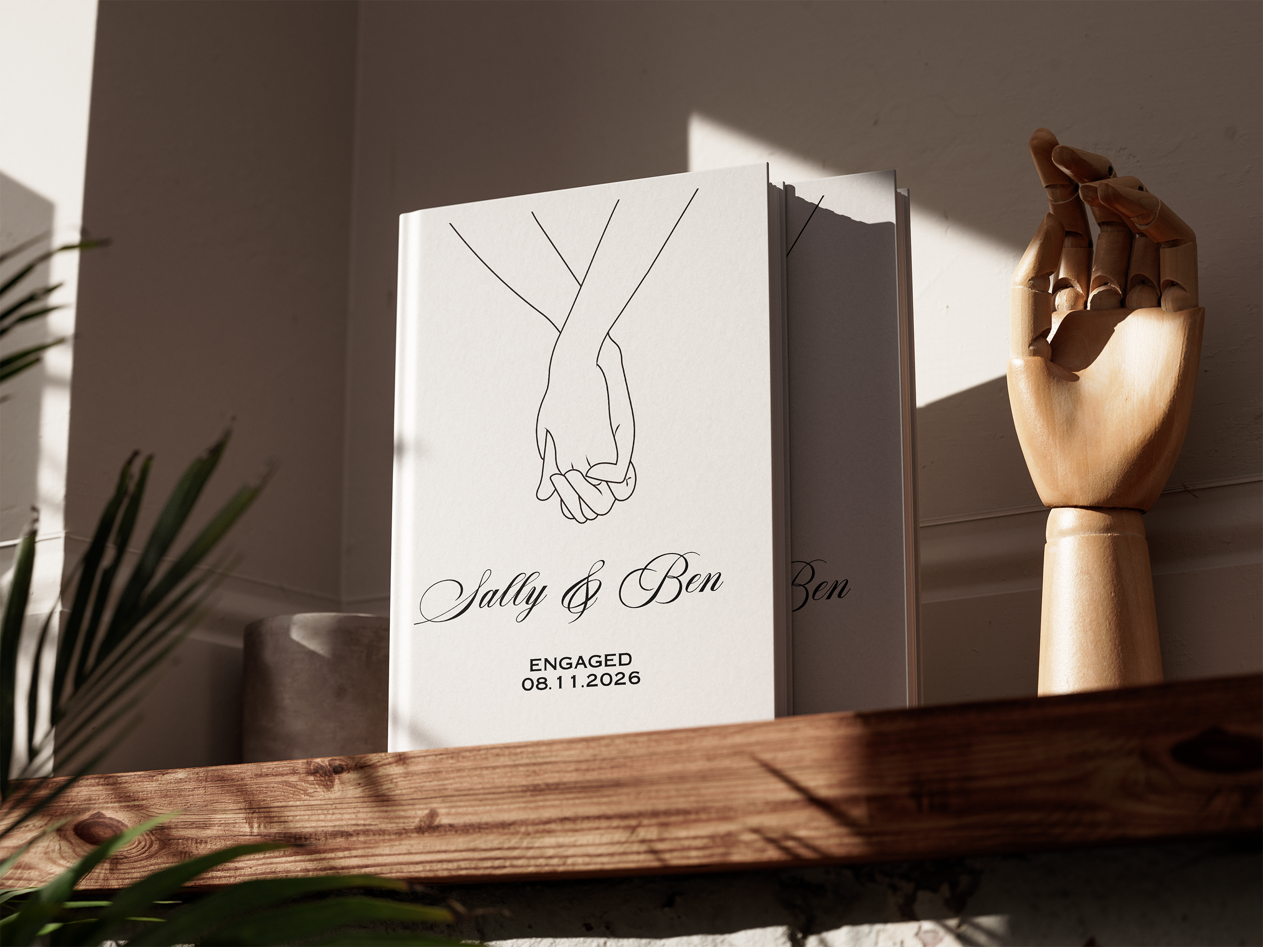 Just Engaged Hardcover Photobook