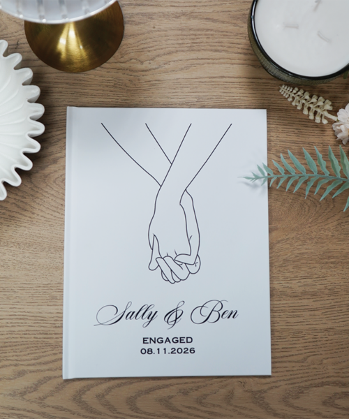 Alternative view of Just Engaged Hardcover Photobook