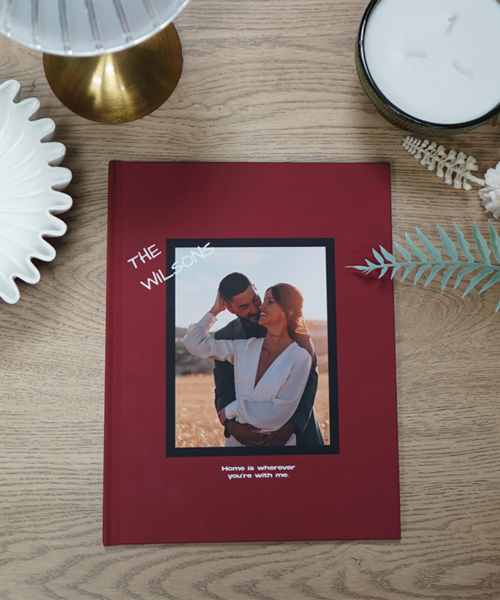 Alternative view of Home Is Wherever You're With Me Hardcover Photobook
