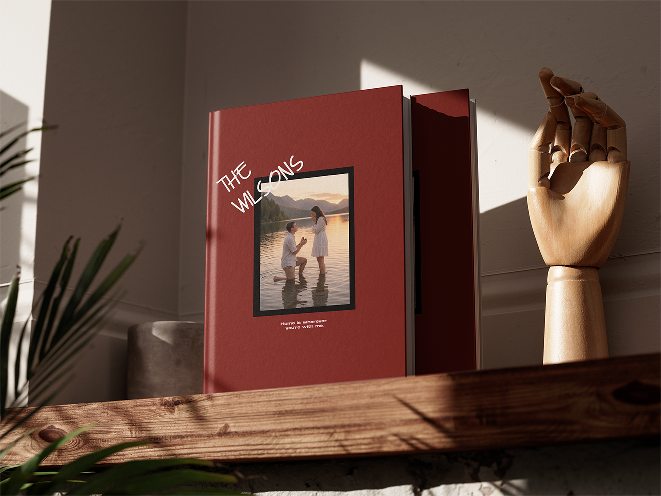 Home Is Wherever You're With Me Hardcover Photobook