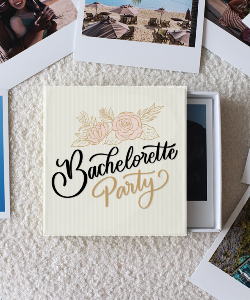 Bachelorette Party Photo Prints Box