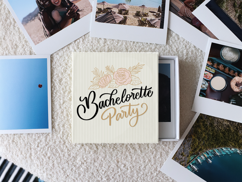 Bachelorette Party Photo Prints Box