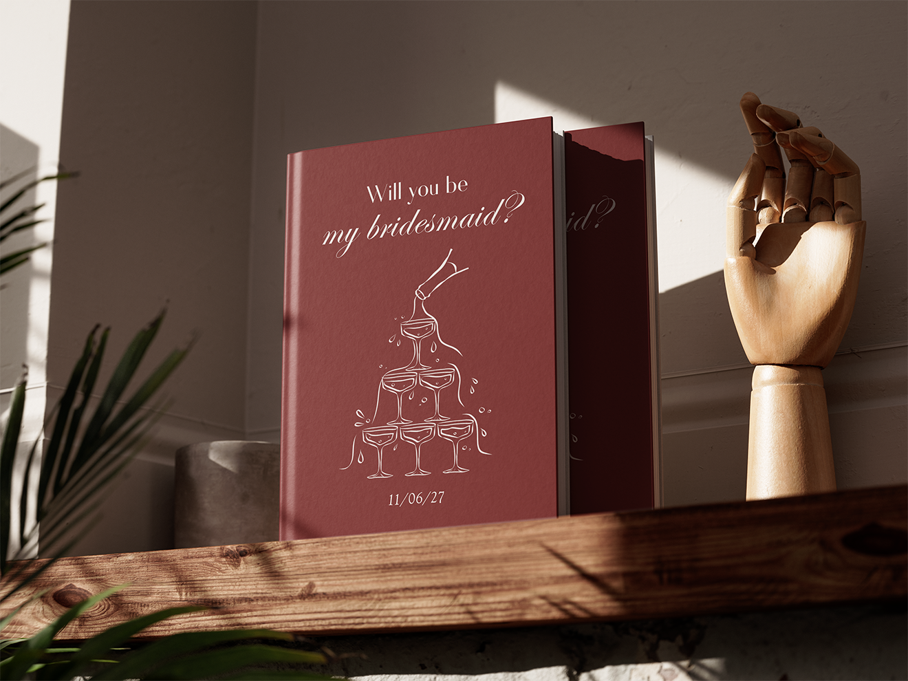 Will You Be My Bridesmaid Hardcover Photobook