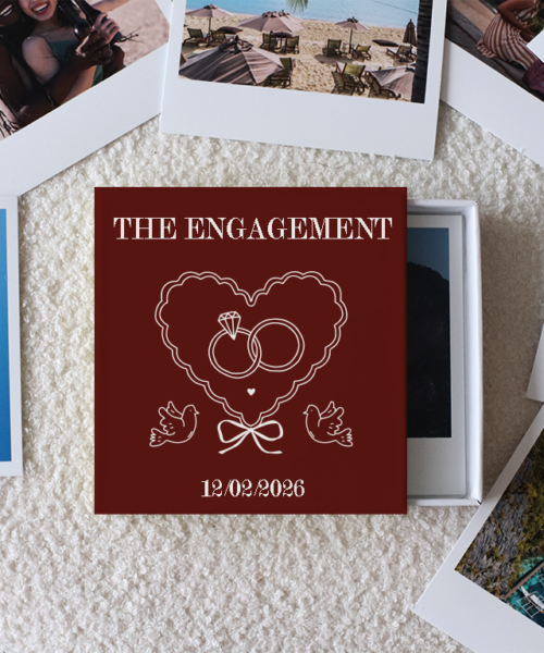 The Engagement Photo Prints Box